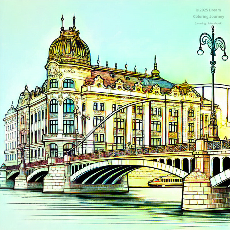 17. Bridge near Dancing House (Czech Republic)