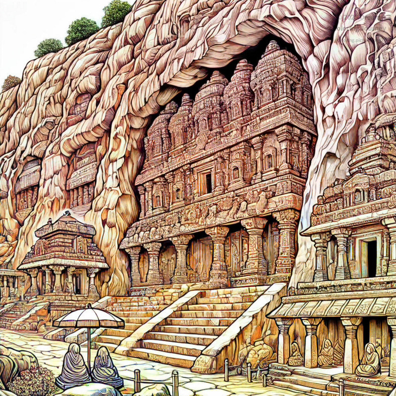 17. Ellora Caves