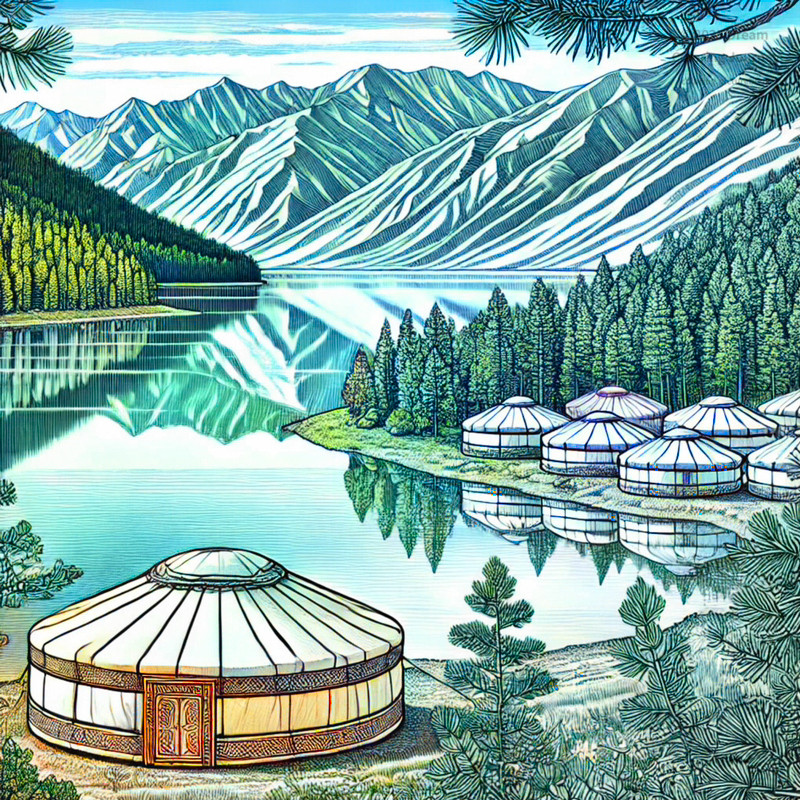 17. Lake Khantagoi