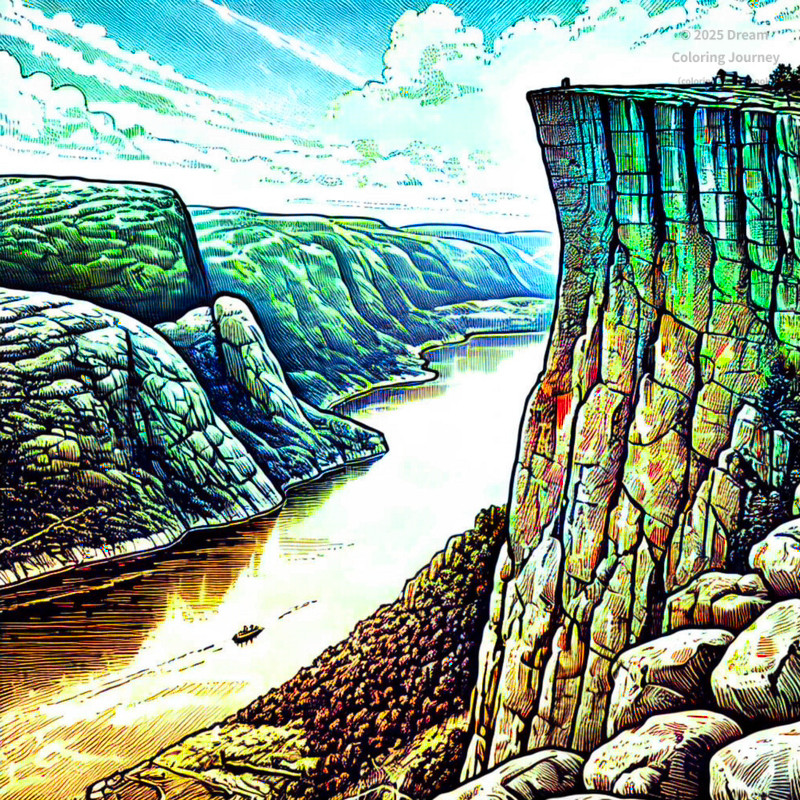 18. Preikestolen (Pulpit Rock)