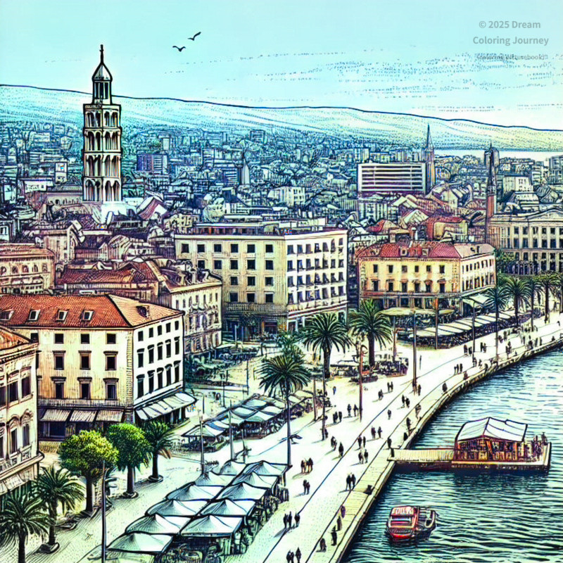 18. Riva Promenade in Split 