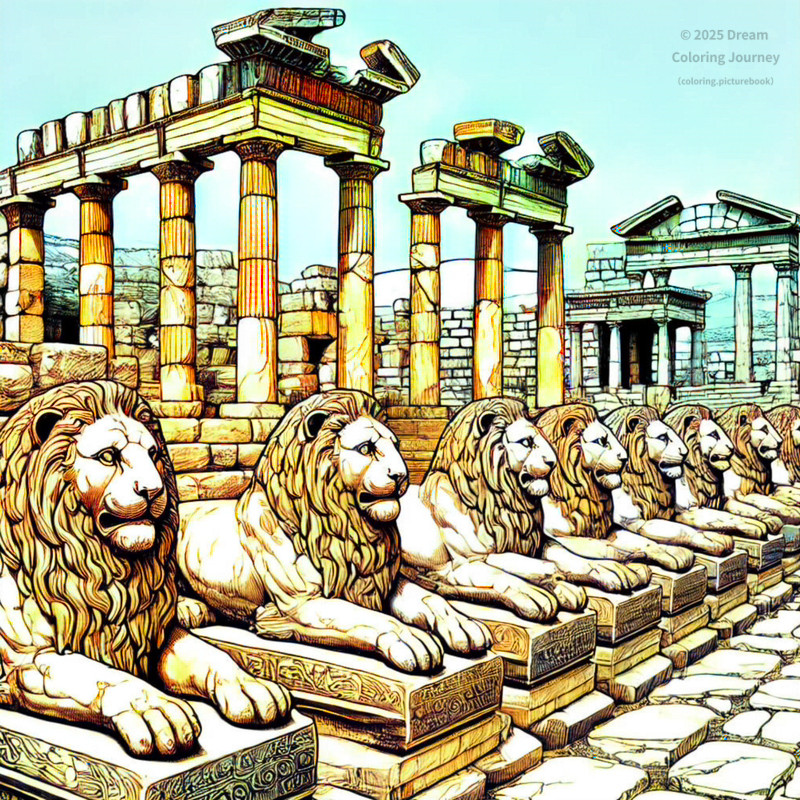 18. Terrace of the Lions, Delos