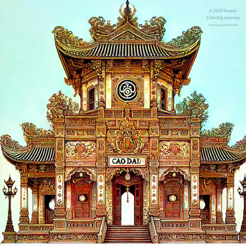 19. Cao Dai Temple
