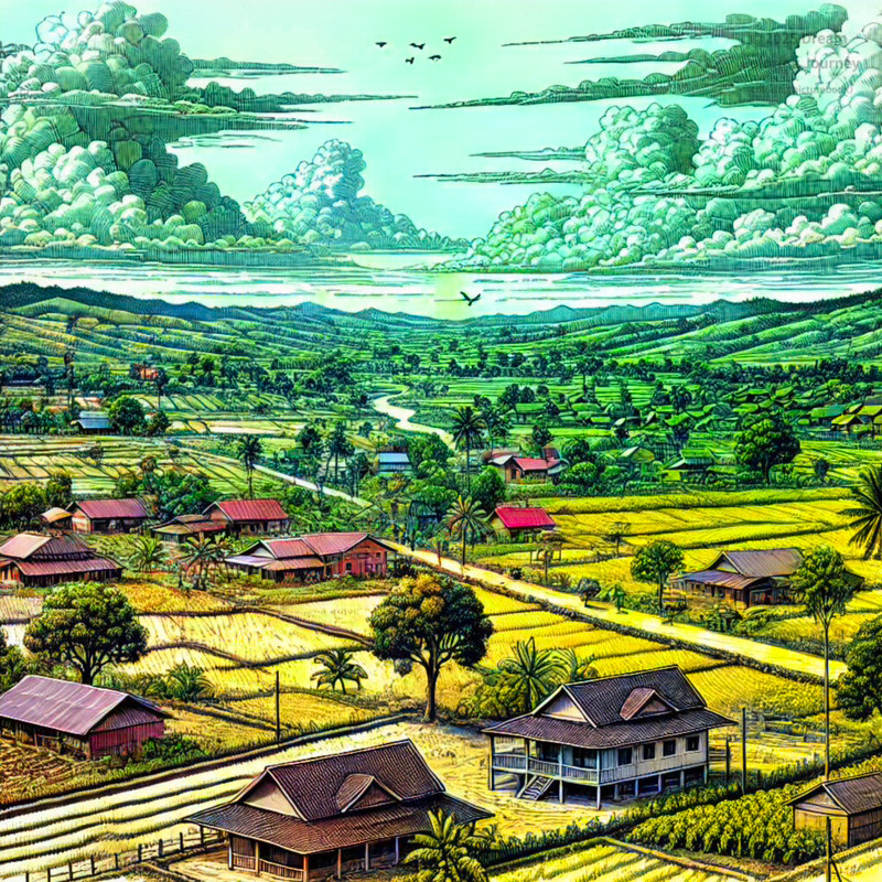 19. Rural Landscape of Sraeang