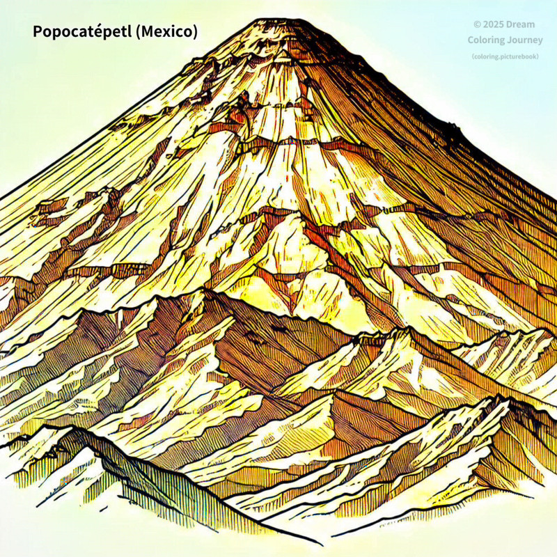 19. Popocatépetl (Mexico)