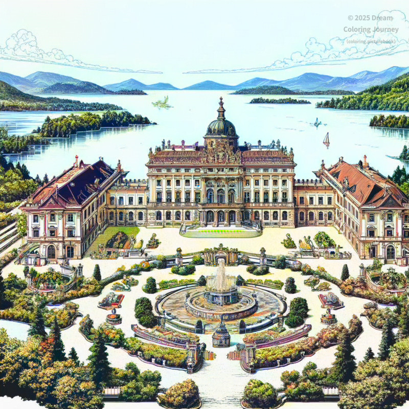 20. Herrenchiemsee Palace (Lake Chiemsee)