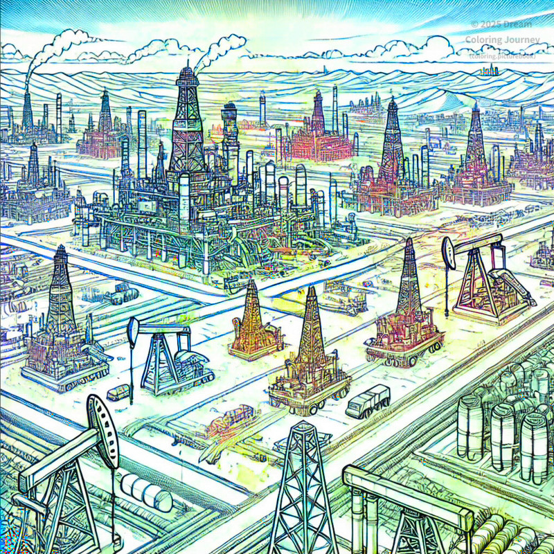 20. Ahmadi Oil Fields