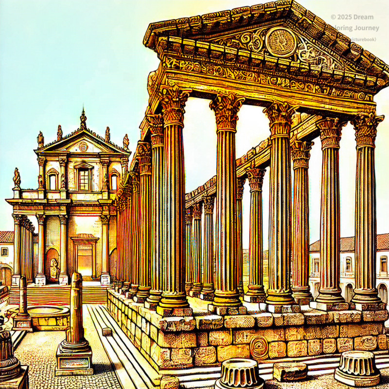 20. Évora Roman Temple
