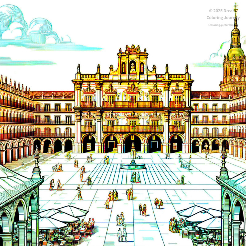 20. Salamanca's Plaza Mayor