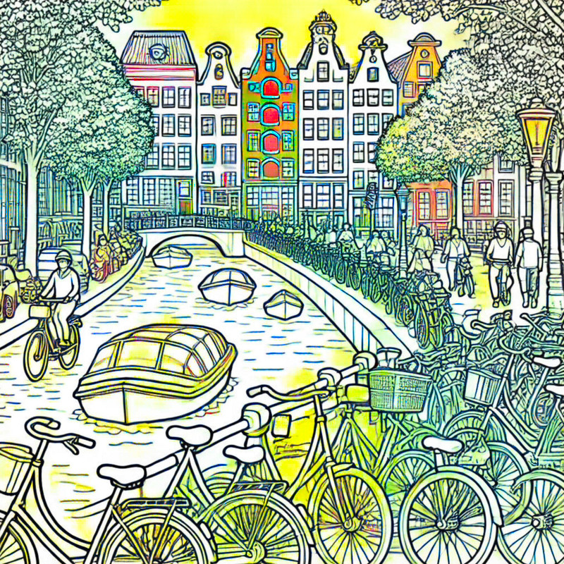 20. Amsterdam Bicycles