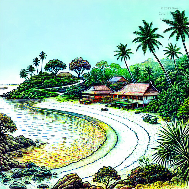 20. Senggigi Beach in Lombok