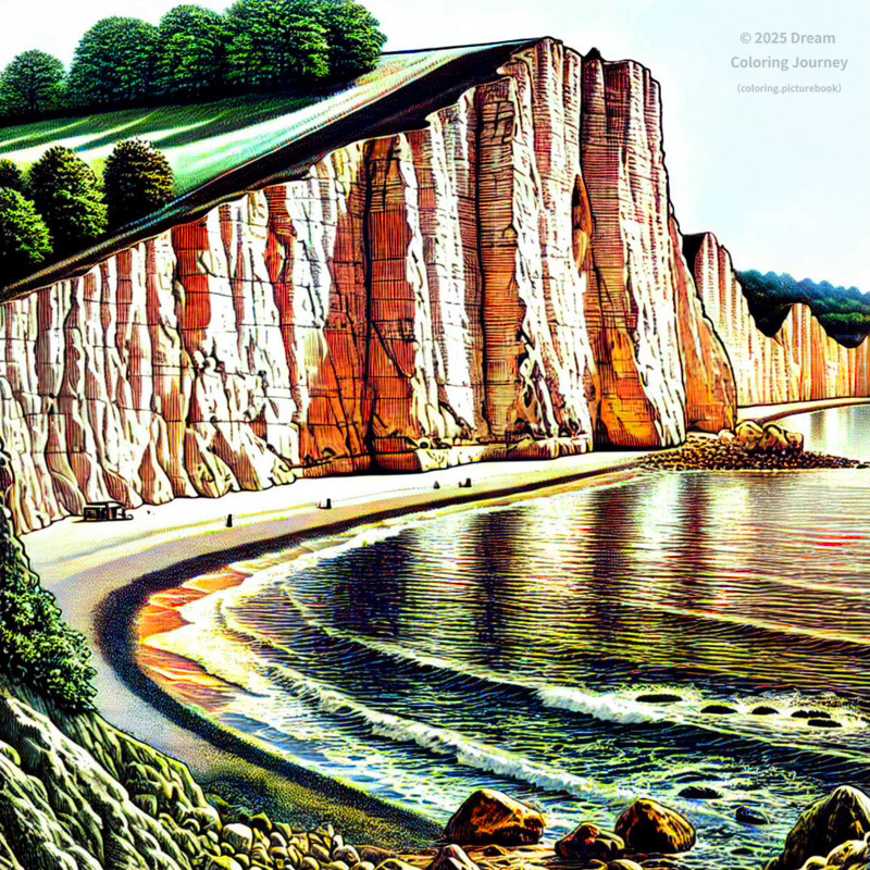 20. Møns Klint Chalk Cliffs
