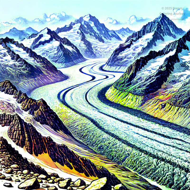20. Aletsch Glacier