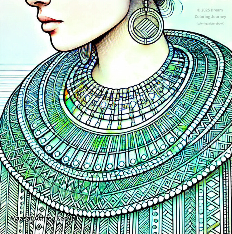 20. Maasai Attire (Kenya)