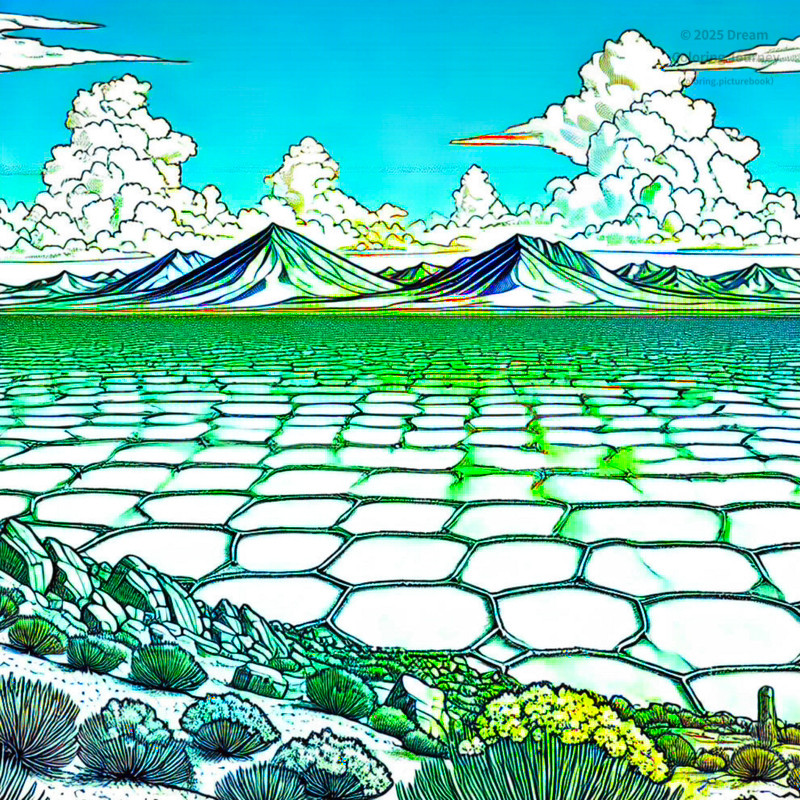 20. Bolivian Salt Flats