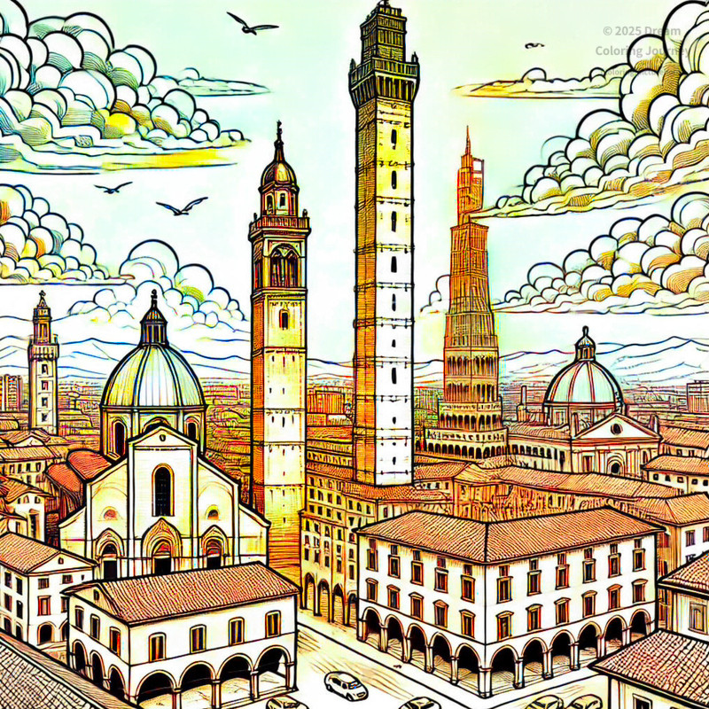 20. Bologna's Two Towers