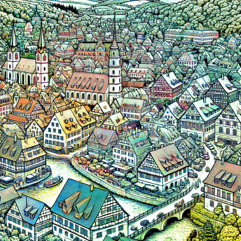 21. Old Town of Rothenburg ob der Tauber