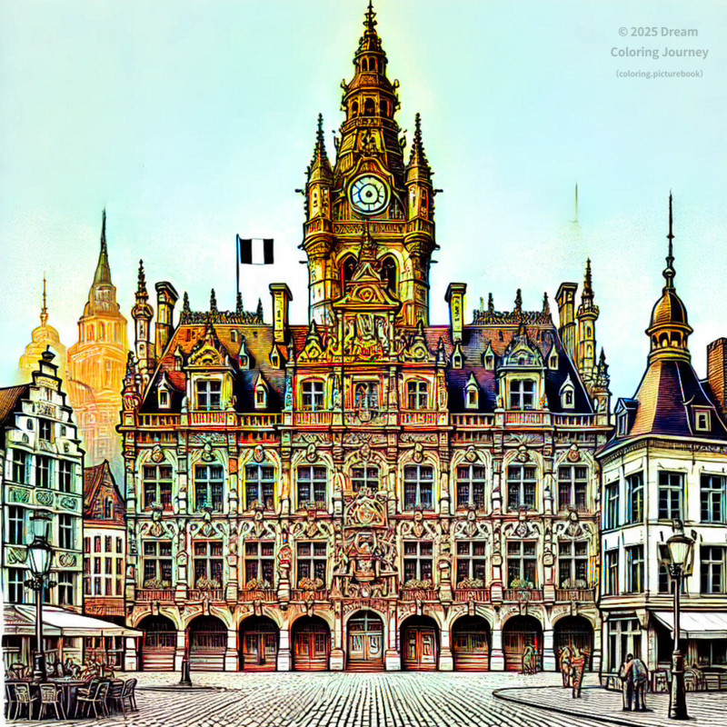 21. Mons' Grand Place