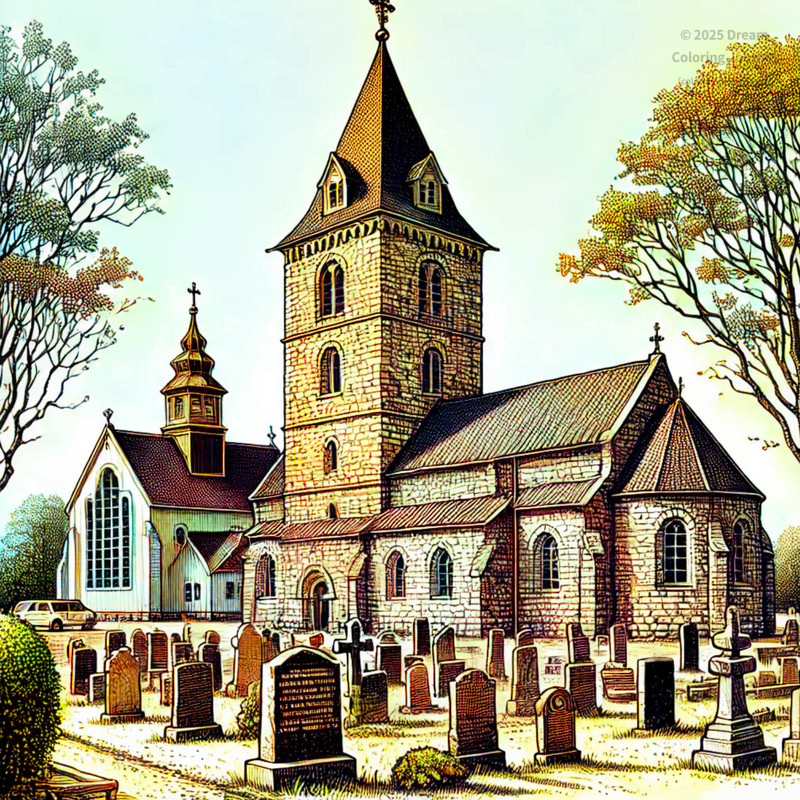 21. Östersund’s Frösö Church