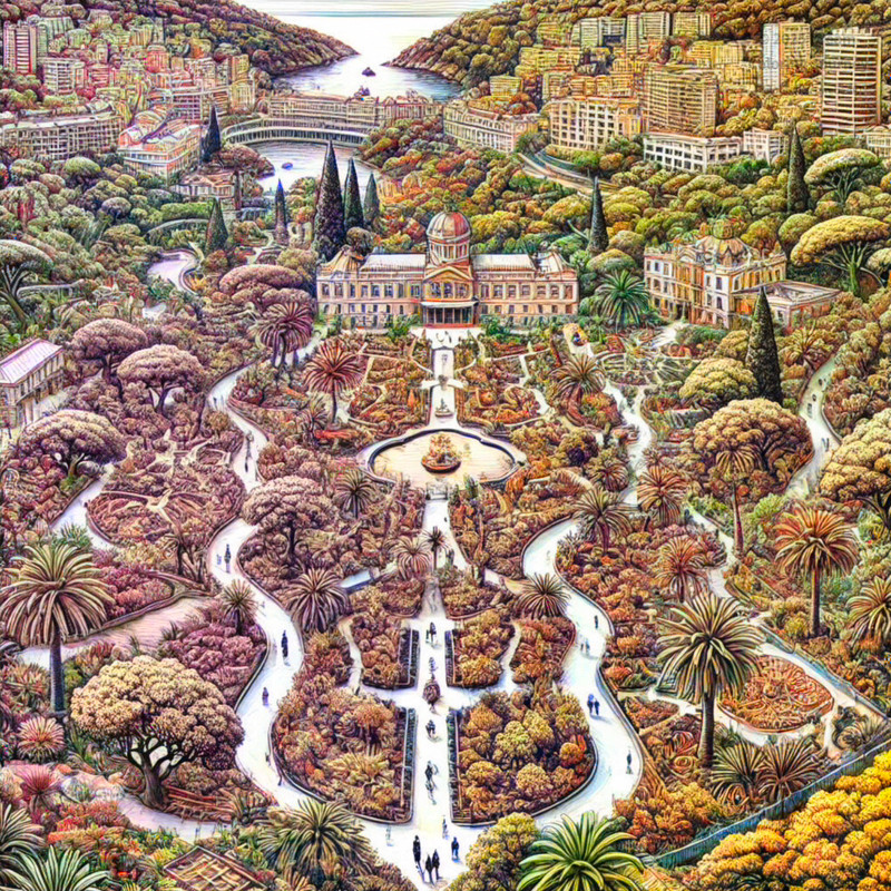 21. Monaco Botanical Garden