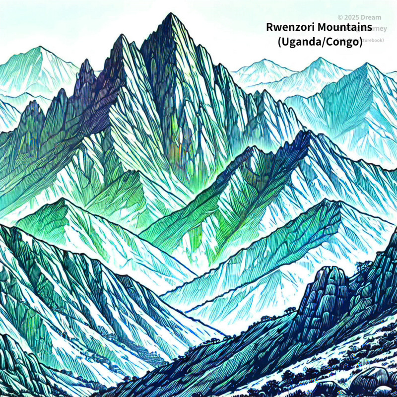 21. Rwenzori Mountains (Uganda/Congo)