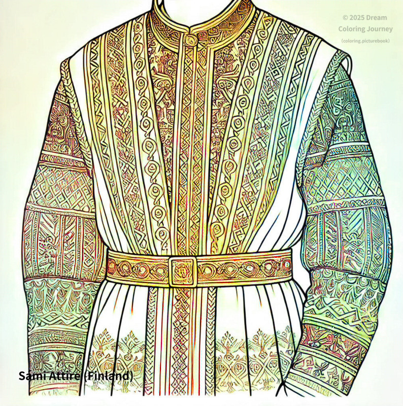 21. Sámi Attire (Finland)