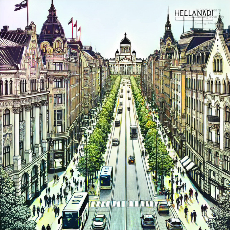 21. Esplanadi Street in Helsinki