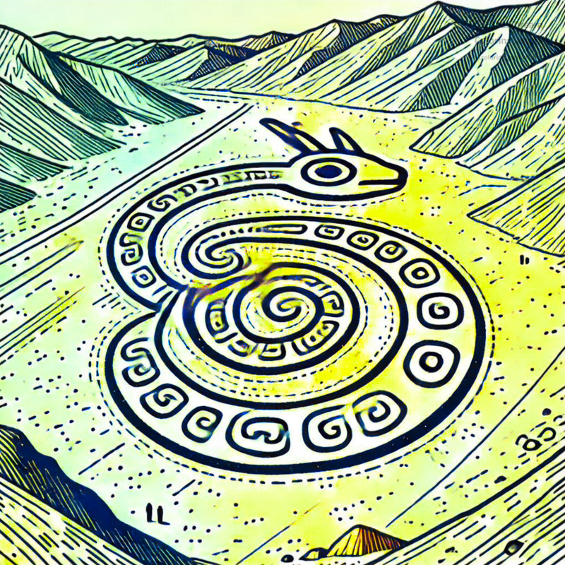 21. Spiral Tail Animal