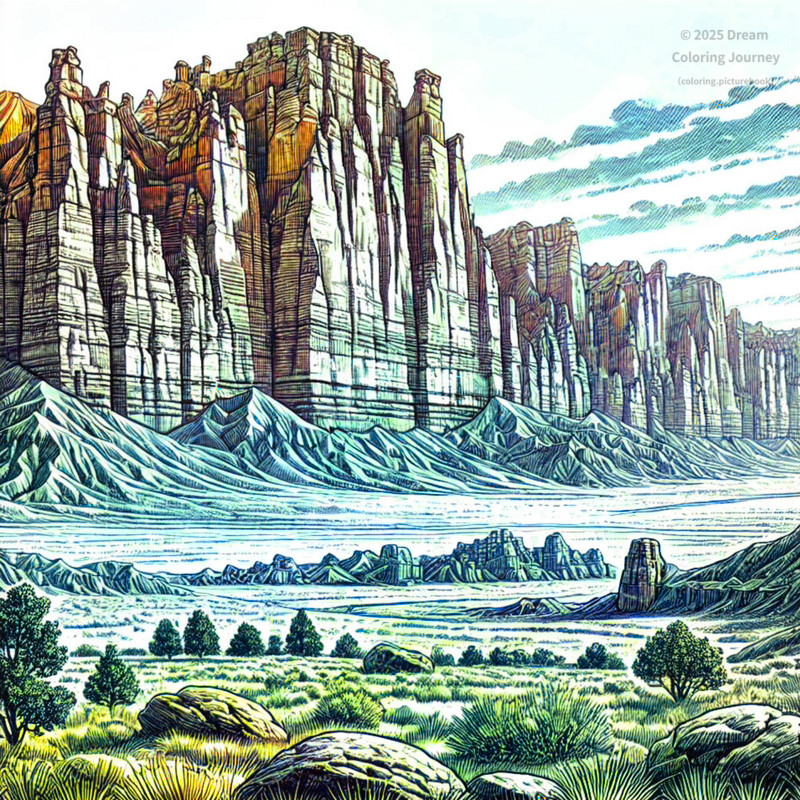 21. Bayanzag Flaming Cliffs