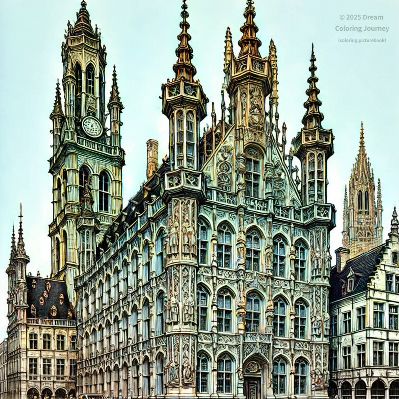 22. Leuven Town Hall