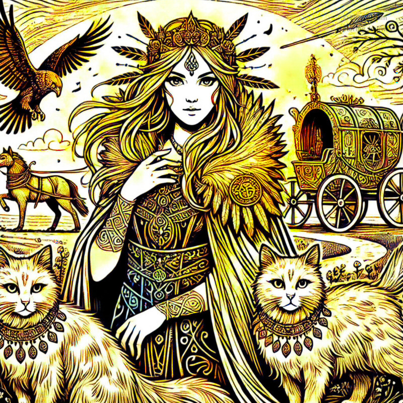 22. Freya from Norse mythology