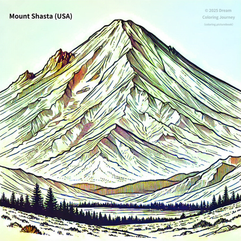 22. Mount Shasta (USA)