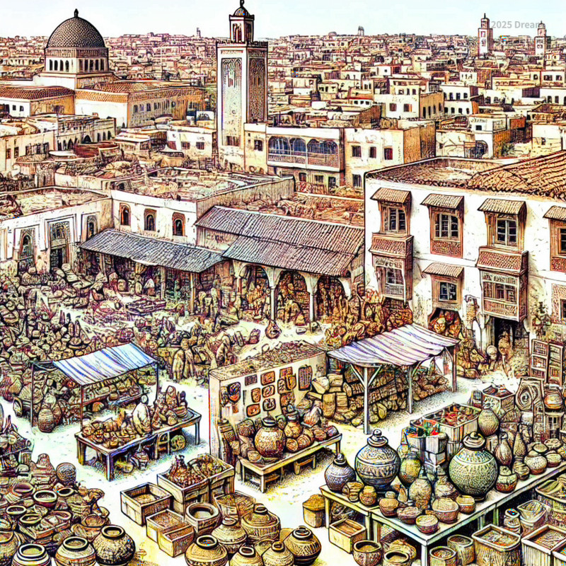23. Pottery Market of Safi
