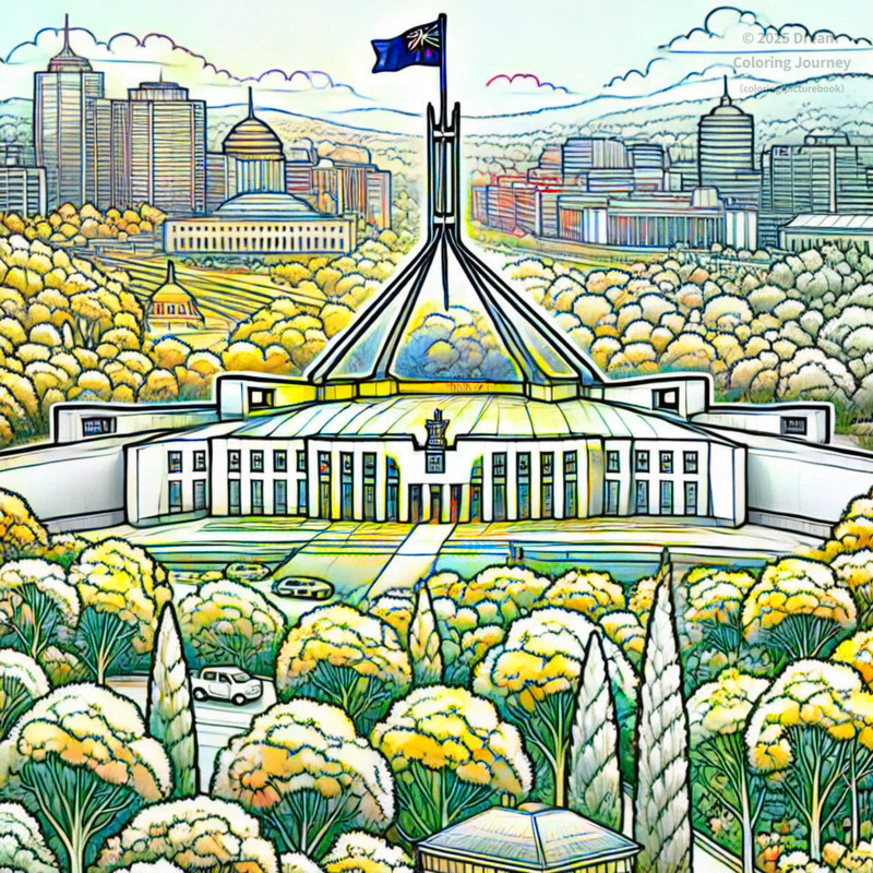 23. Canberra's Parliament House