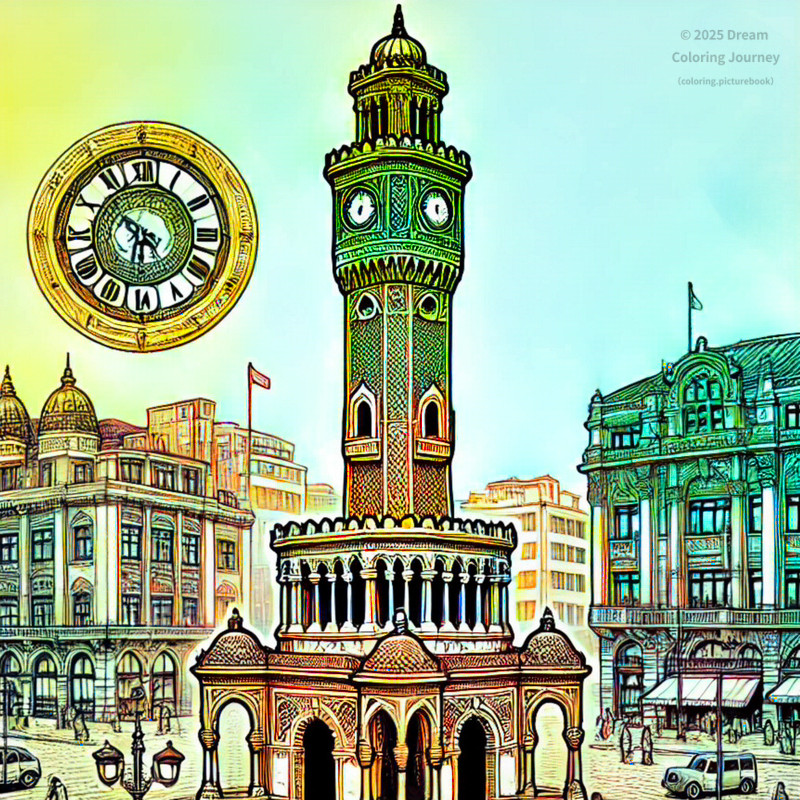 23. Clock Tower of Izmir