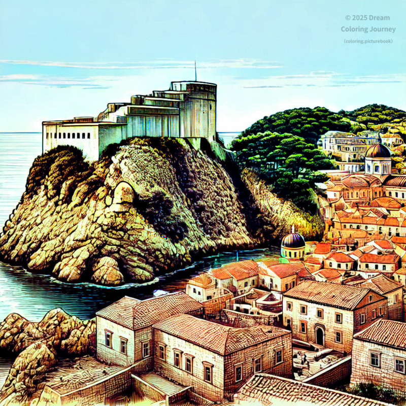 23. Bokar Fortress in Dubrovnik