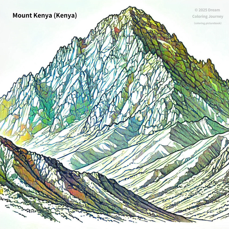 23. Mount Kenya (Kenya)
