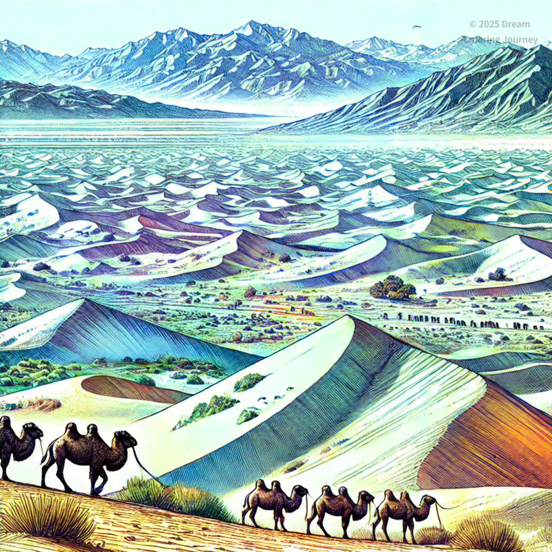 23. Khongoryn Els Sand Dunes