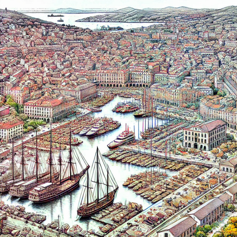24. Old Port of Marseille