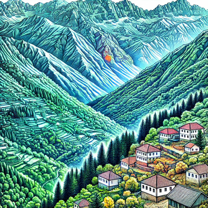 24. Mountains of Kukës