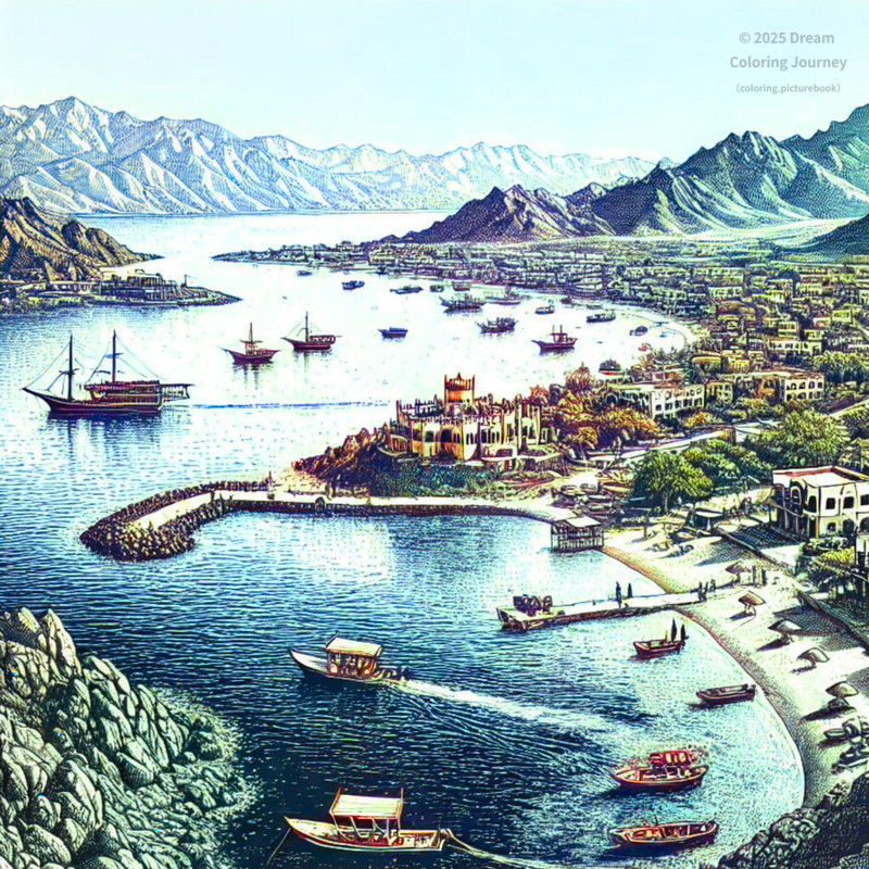 24. Red Sea coast of Tabuk