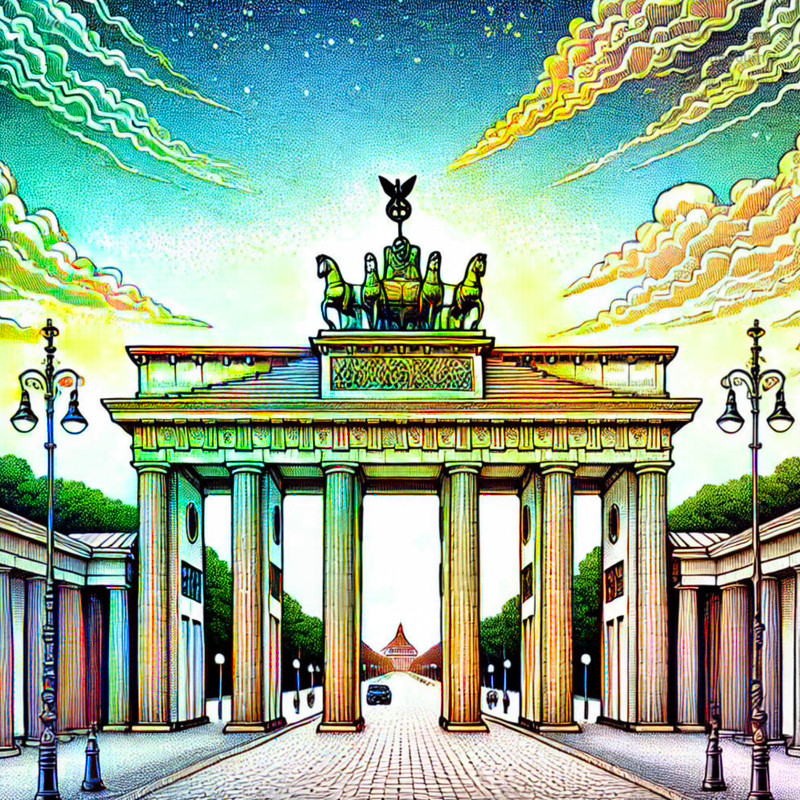 2. Brandenburg Gate (Berlin)