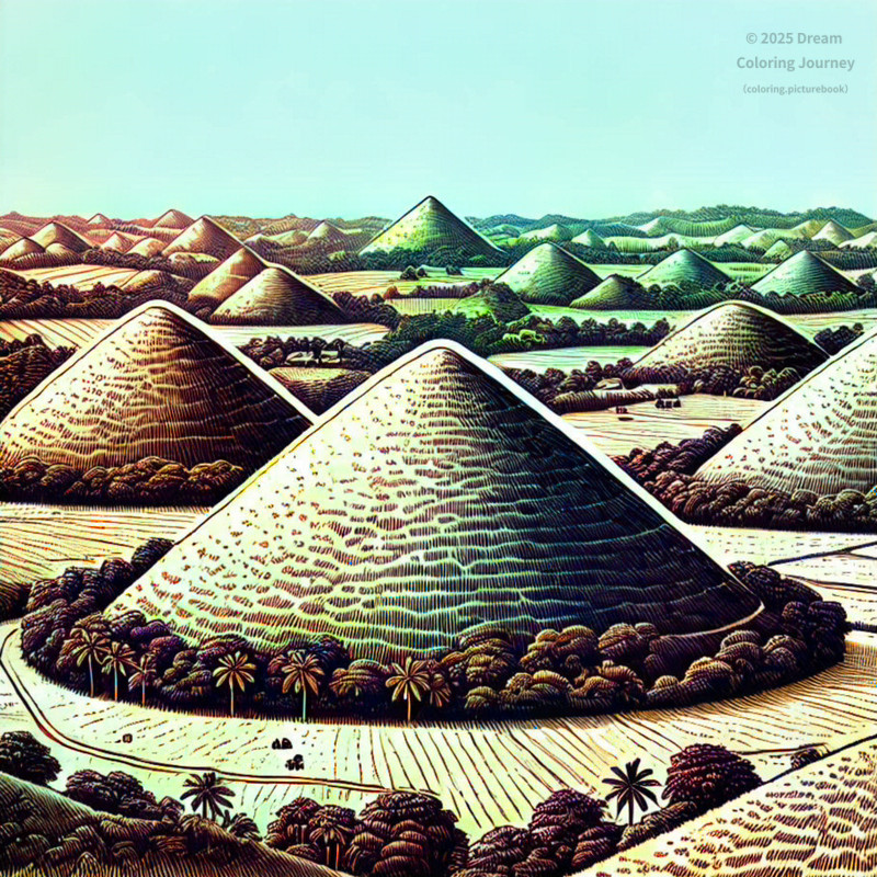 2. Chocolate Hills