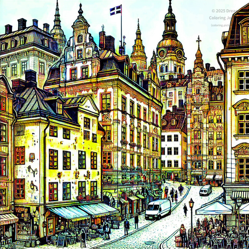 2. Stockholm’s Gamla Stan (Old Town)