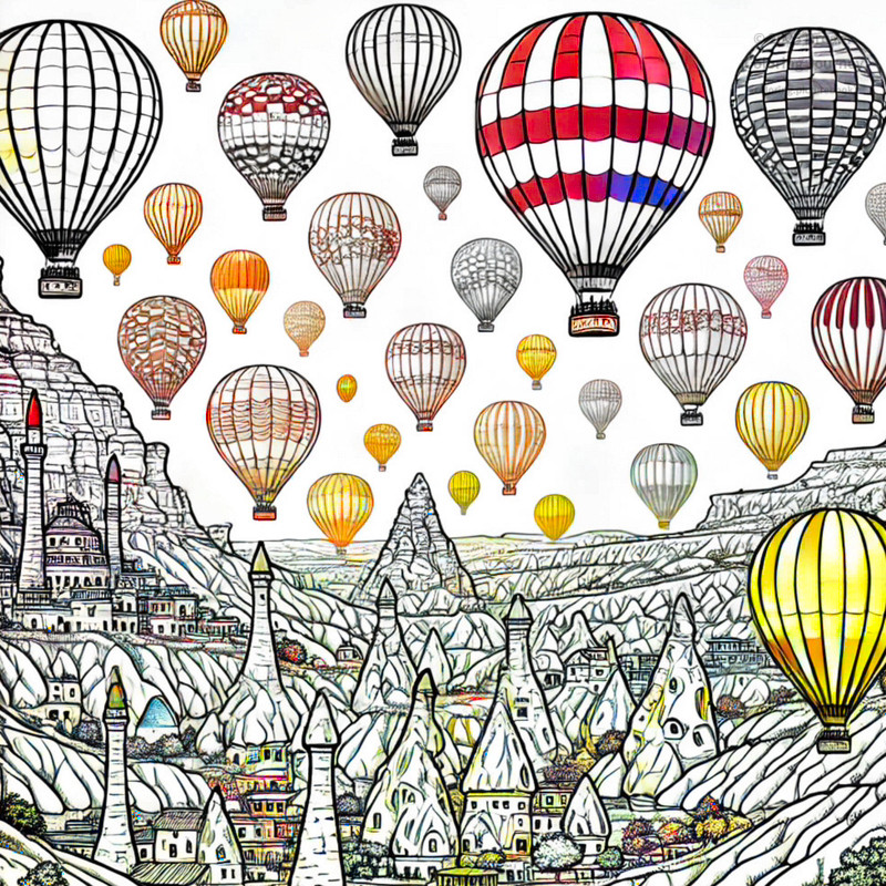 2. Hot Air Balloons of Cappadocia