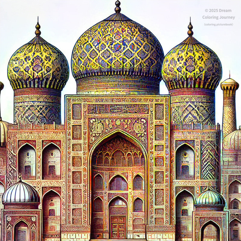 2. Shah-i-Zinda Mausoleum (Samarkand)
