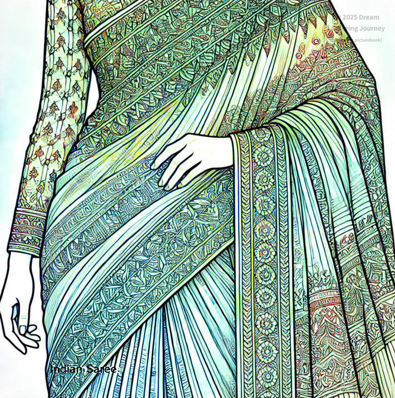 2. Indian Saree