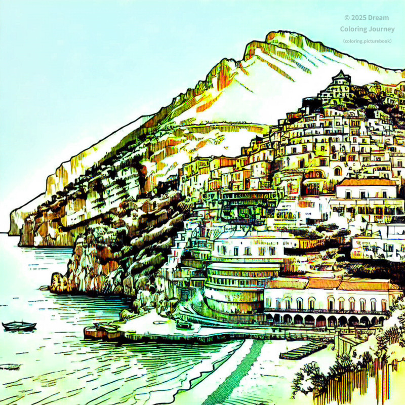 2. Amalfi Coast Village