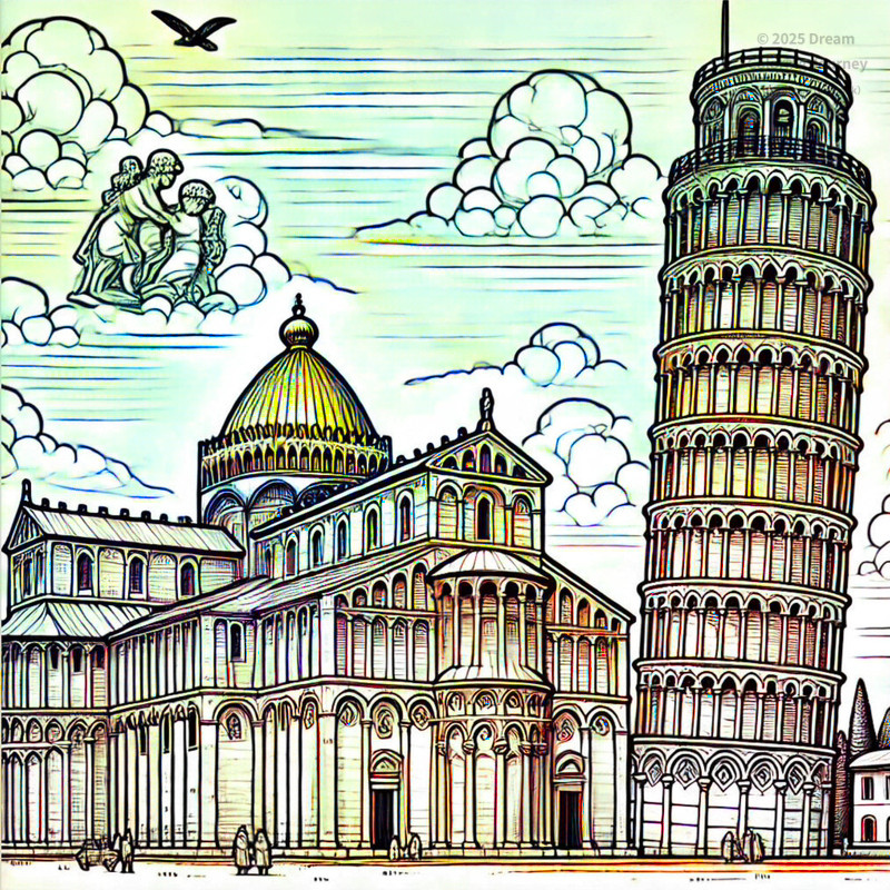 2. Leaning Tower of Pisa