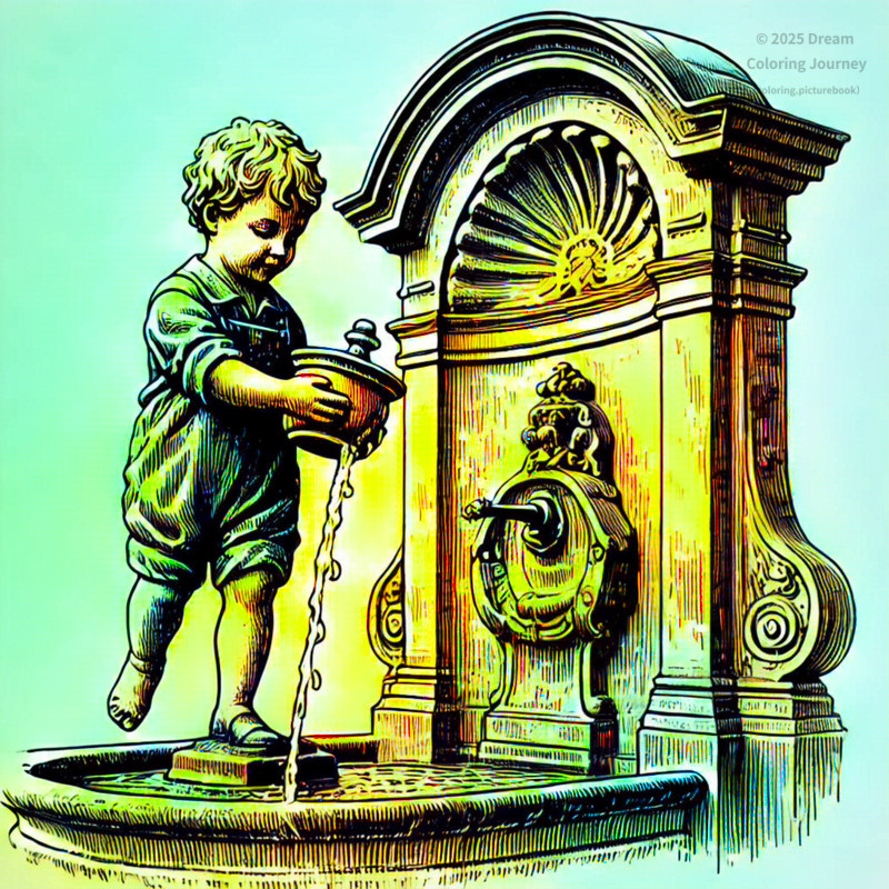 3. Manneken Pis, Brussels